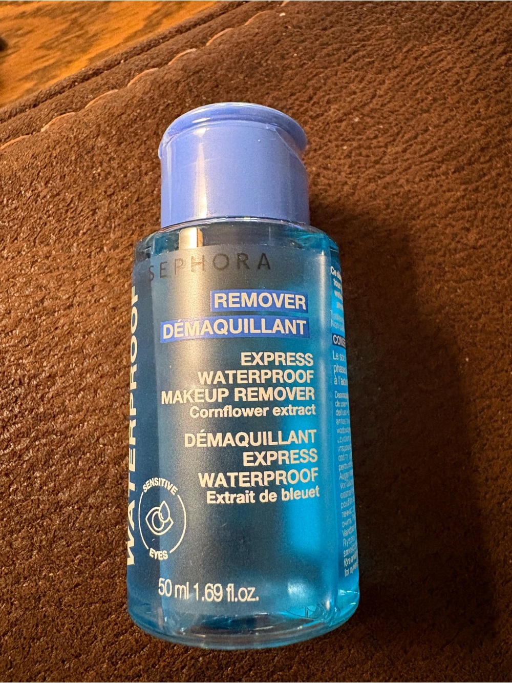 Sephora Express Waterproof Makeup Remover - Light Blue